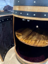 Load image into Gallery viewer, Entertaining Barrel Cupboard- Black Rings