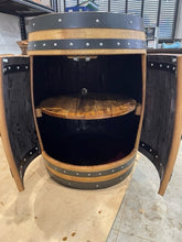 Load image into Gallery viewer, Entertaining Barrel Cupboard- Black Rings