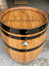 Load image into Gallery viewer, Original Barrel (on castors)- black rings