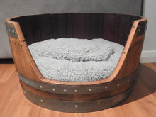 Load image into Gallery viewer, Pet Bed- Half Barrel Round