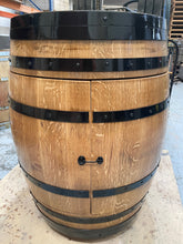 Load image into Gallery viewer, Entertaining Barrel Cupboard- Black Rings