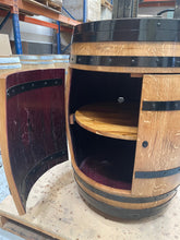 Load image into Gallery viewer, Entertaining Barrel Cupboard- Black Rings
