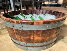 Load image into Gallery viewer, Wine Barrel Ice Bucket
