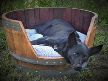 Load image into Gallery viewer, Pet Bed- Half Barrel Round