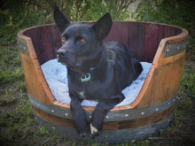 Load image into Gallery viewer, Pet Bed- Half Barrel Round