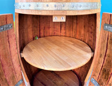 Load image into Gallery viewer, Entertaining Barrel Cupboard- 80cm tabletop