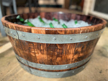 Load image into Gallery viewer, Wine Barrel Ice Bucket