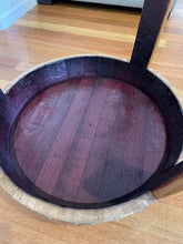 Load image into Gallery viewer, Barrel Coffee Table- Black Rings