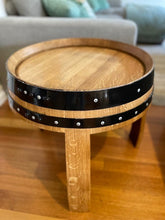 Load image into Gallery viewer, Barrel Coffee Table- Black Rings
