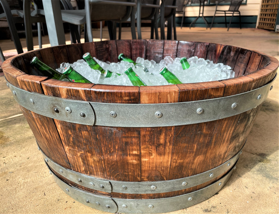 Wine Barrel Ice Bucket