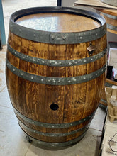 Load image into Gallery viewer, Original Barrel- varnished w/ lockable castors
