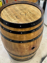 Load image into Gallery viewer, Entertaining Barrel Cupboard- Black Rings
