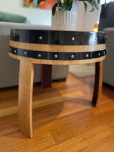 Load image into Gallery viewer, Barrel Coffee Table- Black Rings
