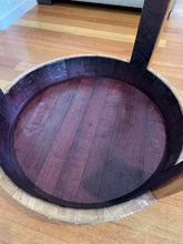Load image into Gallery viewer, Barrel Coffee Table- Black Rings
