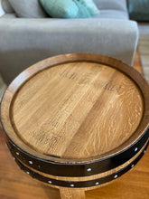 Load image into Gallery viewer, Barrel Coffee Table- Black Rings
